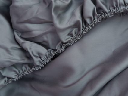 Простыня German Grass Grey Brilliant Grass на резинке 466