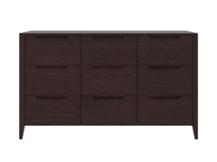 Комод Rivi Ruby 9 Дымчатый темный дуб 1554