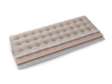 Футон Mr.Mattress Migi (бежевая клетка) 34