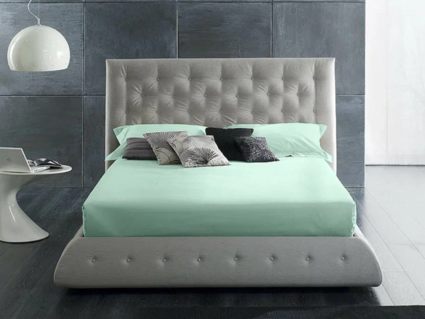 Простыня Primavelle на резинке Satin Luxe (мята) 499