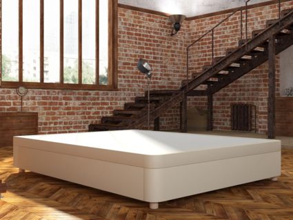 Кровать Mr.Mattress Flip Box экокожа Beige (с подъемным механизмом) 275